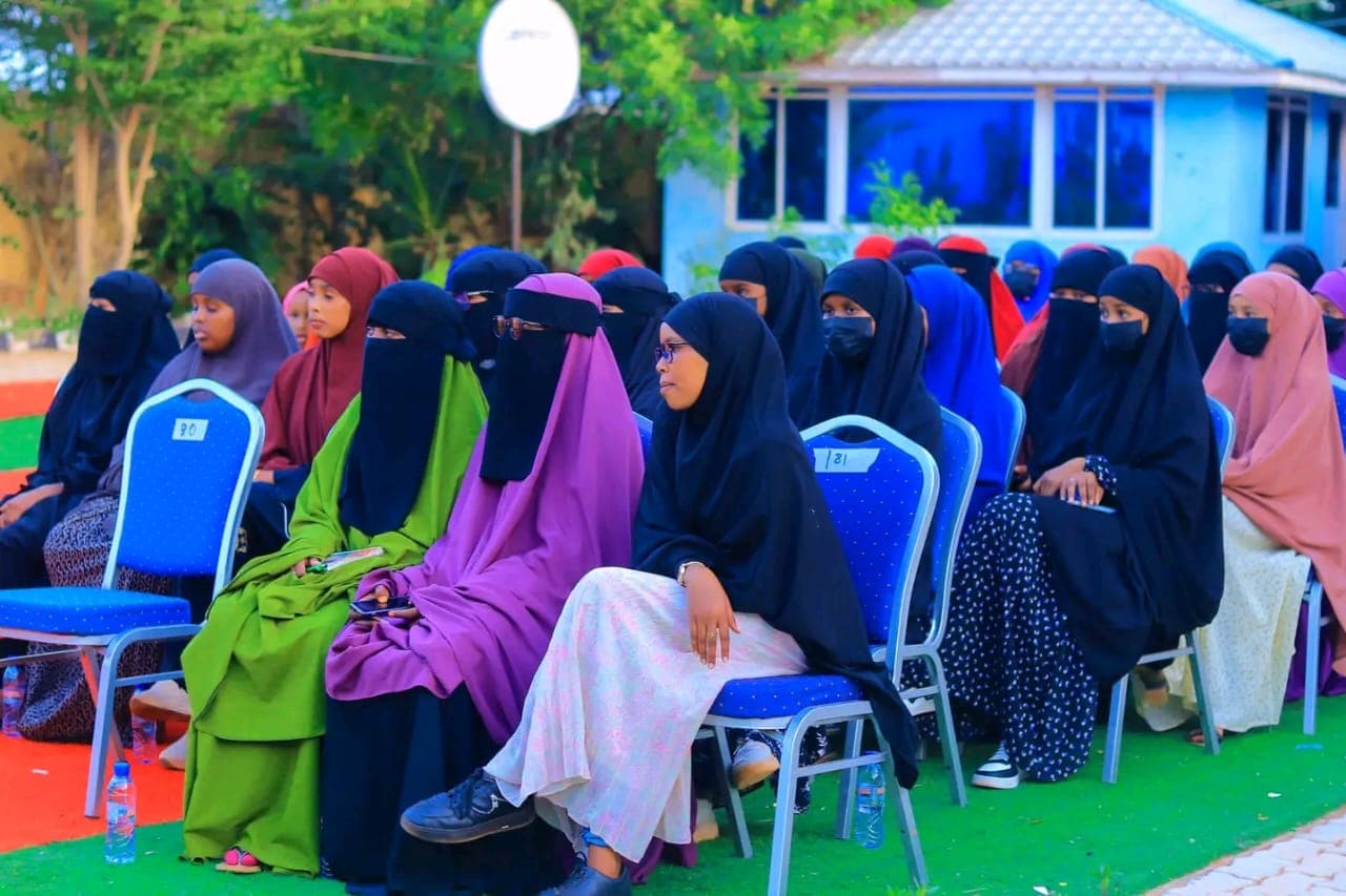 Female students at Midnimo College
